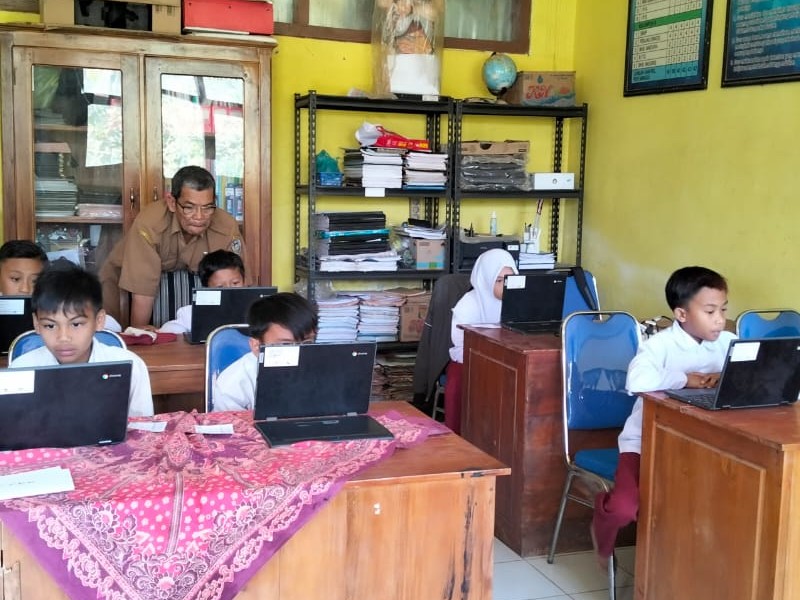 KEGIATAN PELAKSANAAN ANBK SDN NEGERI 3 ALASTENGAH